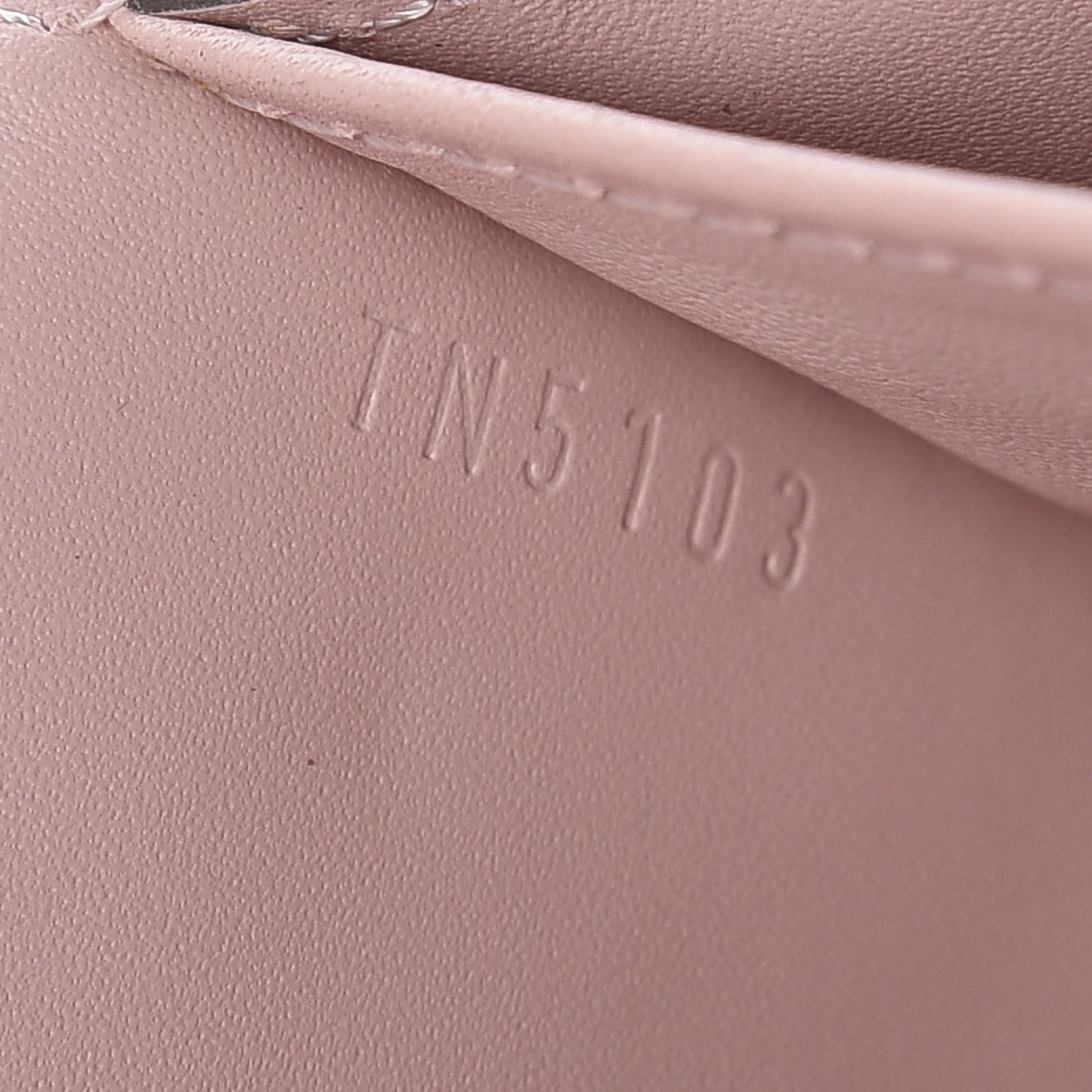 Vernis Chaine Wallet Rose Angelique