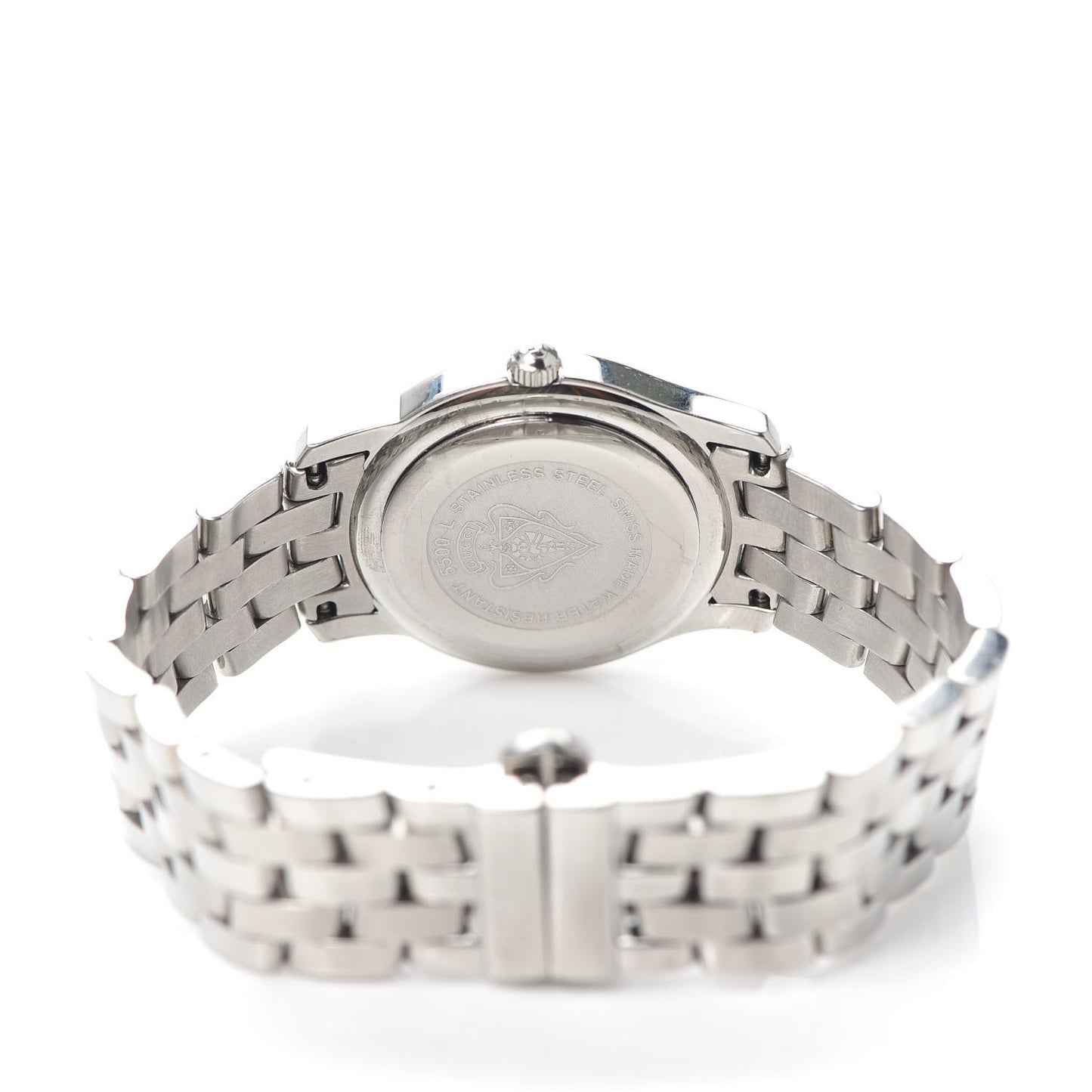 Stainless Steel Diamond Mother of Pearl 27mm 5500L Quartz Watch