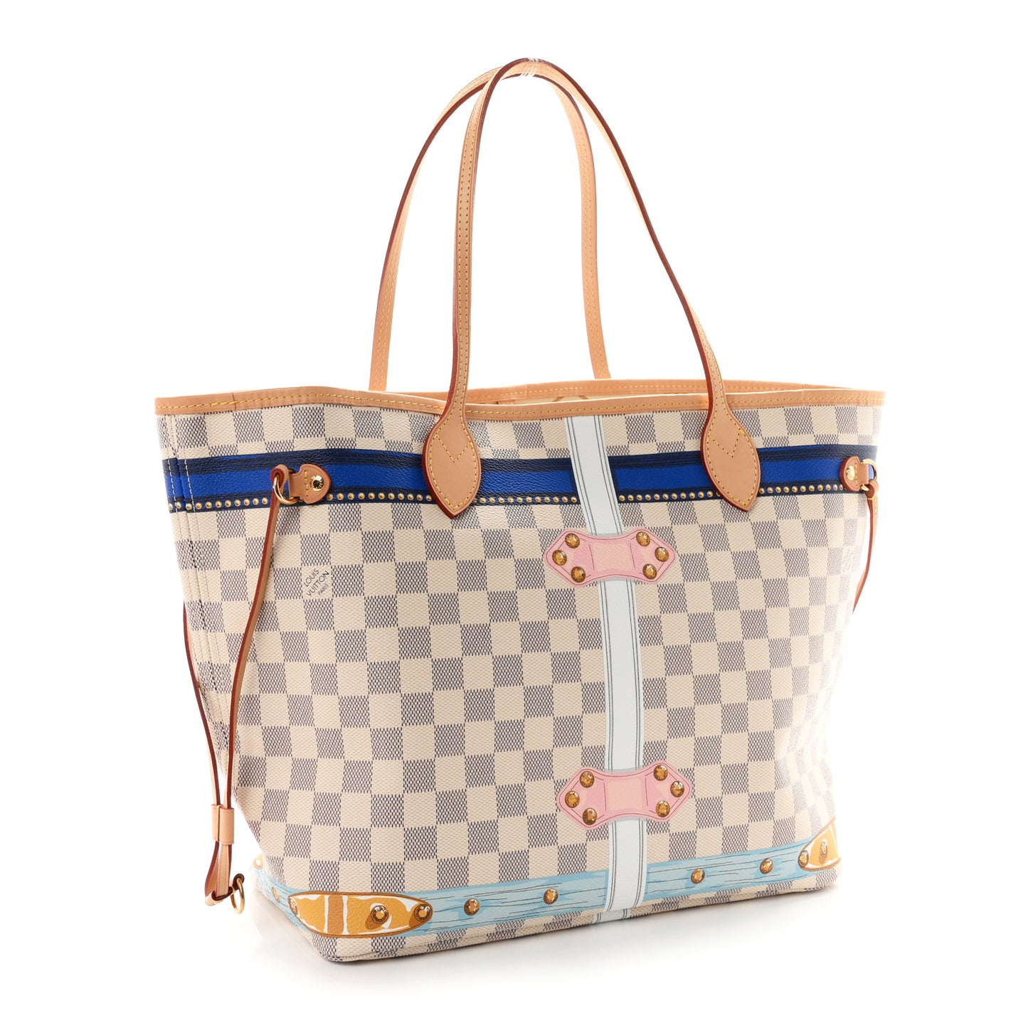 Damier Azur Summer Trunks Mykonos Neo Neverfull MM