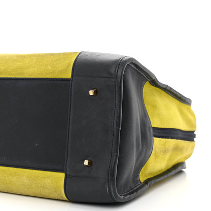 Loewe Suede Calfskin Amazona Yellow Black 11 of 15