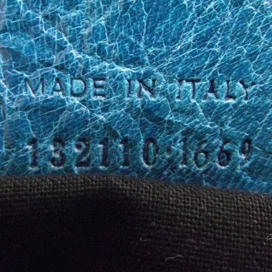 Leather Work Turquoise