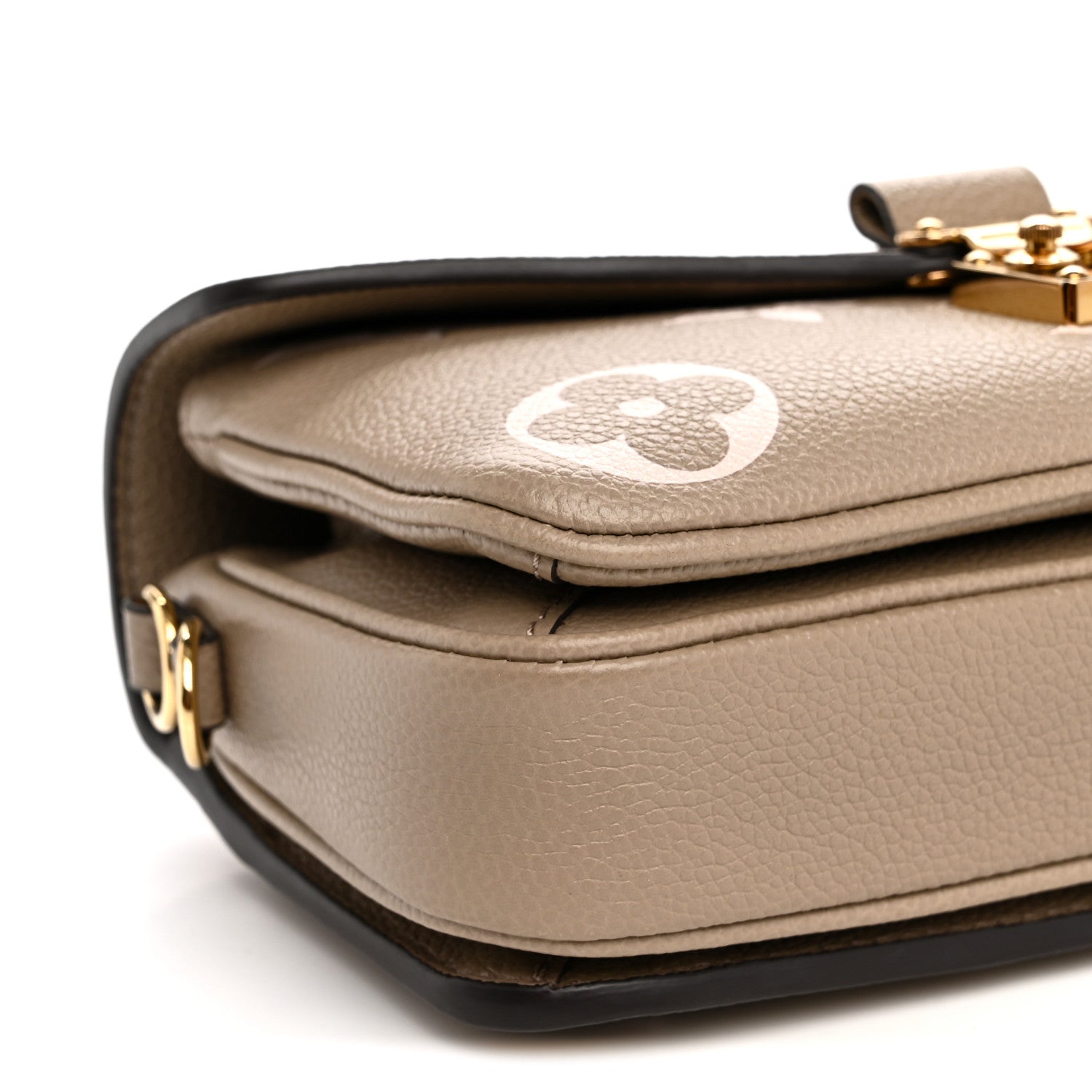 Louis Vuitton Empreinte Monogram Giant Pochette Metis East West Tourterelle Creme 8 of 9