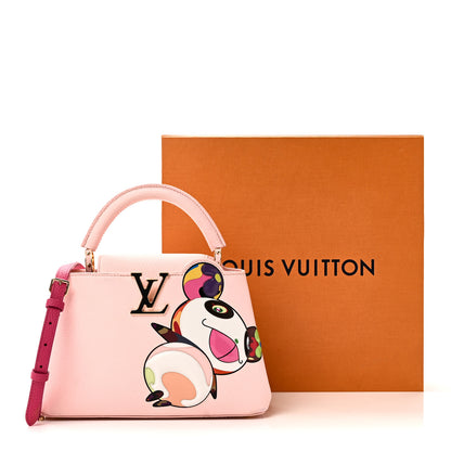 Louis Vuitton LV X TM Taurillon Superflat Panda Capucines BB Opal Pink 12 of 12