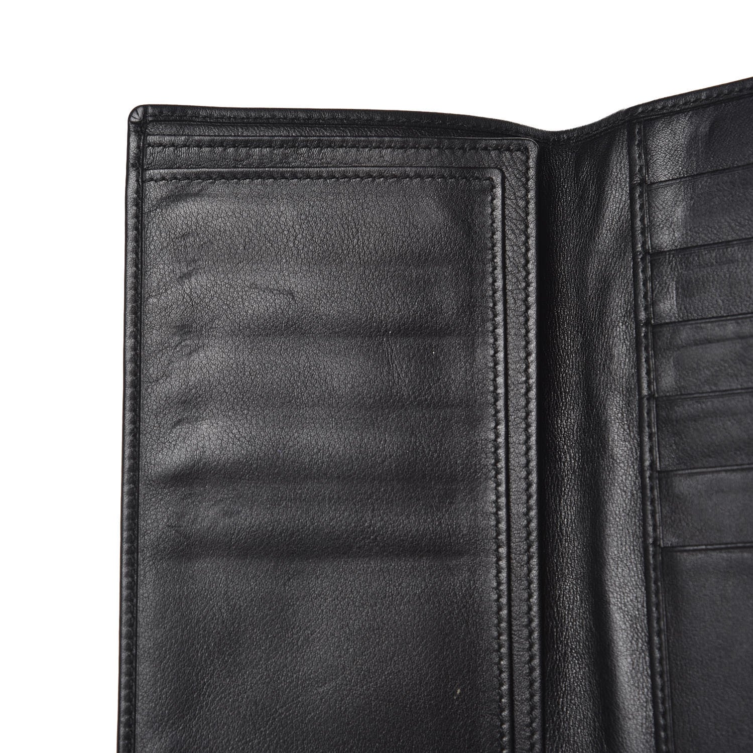 Gucci Calfskin G Long Wallet Black 8 of 11
