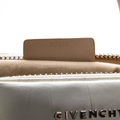 Givenchy Calfskin Crocodile Embossed Small Antigona White 7 of 15