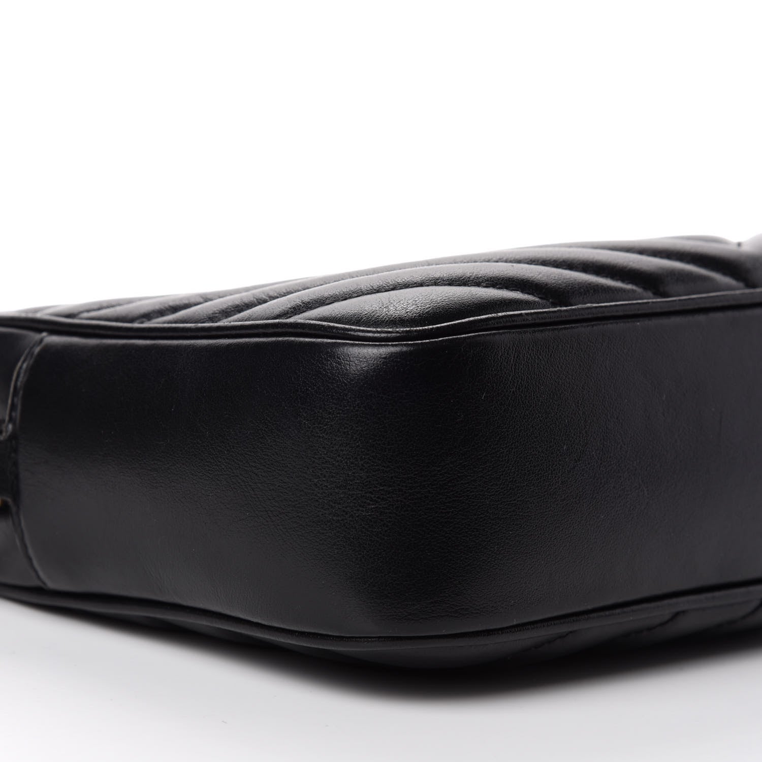Saint Laurent Calfskin Matelasse Monogram Lou Camera Bag Black 6 of 12