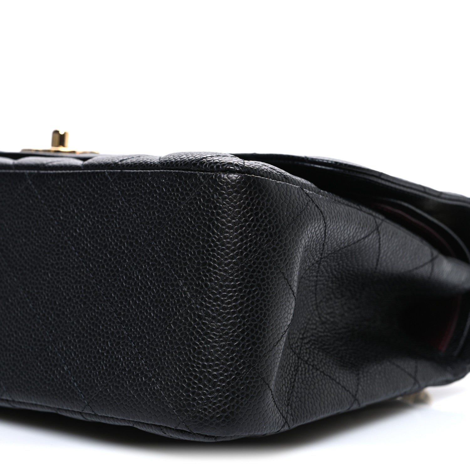 Chanel Caviar Quilted Jumbo Double Flap Black 10 of 10