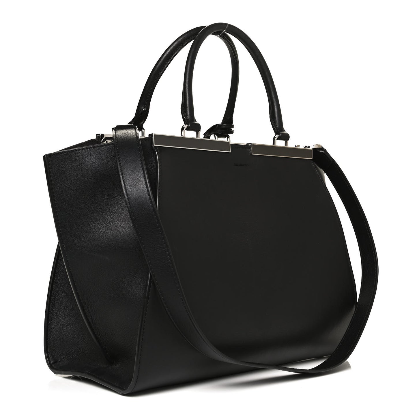 Vitello Dolce Petite 3jours Tote Black