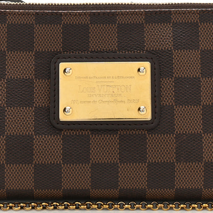 Louis Vuitton Damier Ebene Eva Clutch 8 of 10