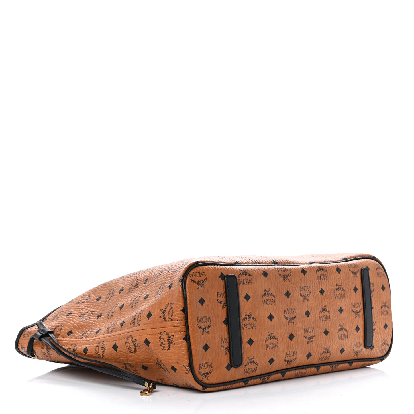 Visetos Medium Project Reversible Shopper Tote Cognac