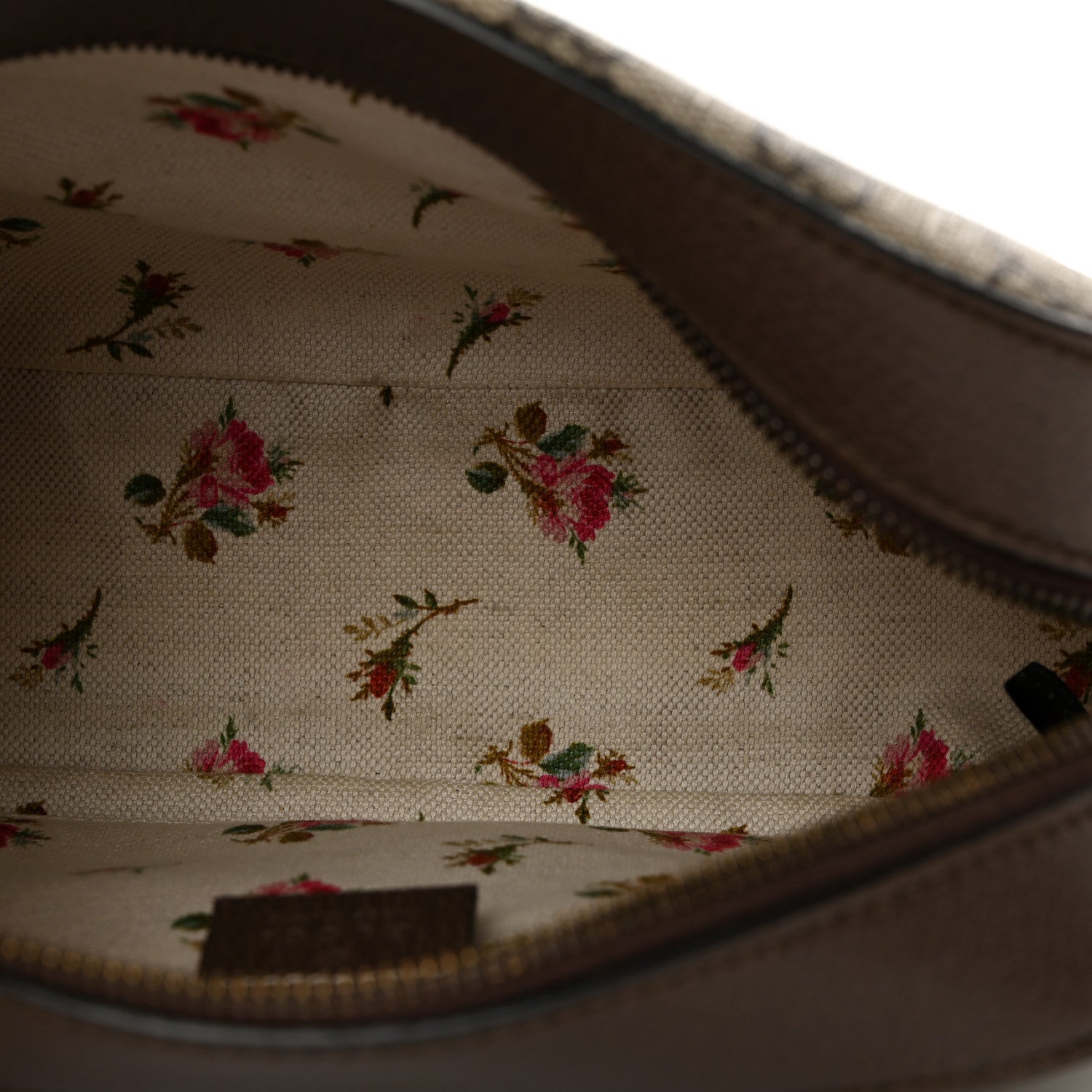 Gucci GG Supreme Monogram Web Neo Vintage Shoulder Bag Beige New Acero Crop 5 of 10