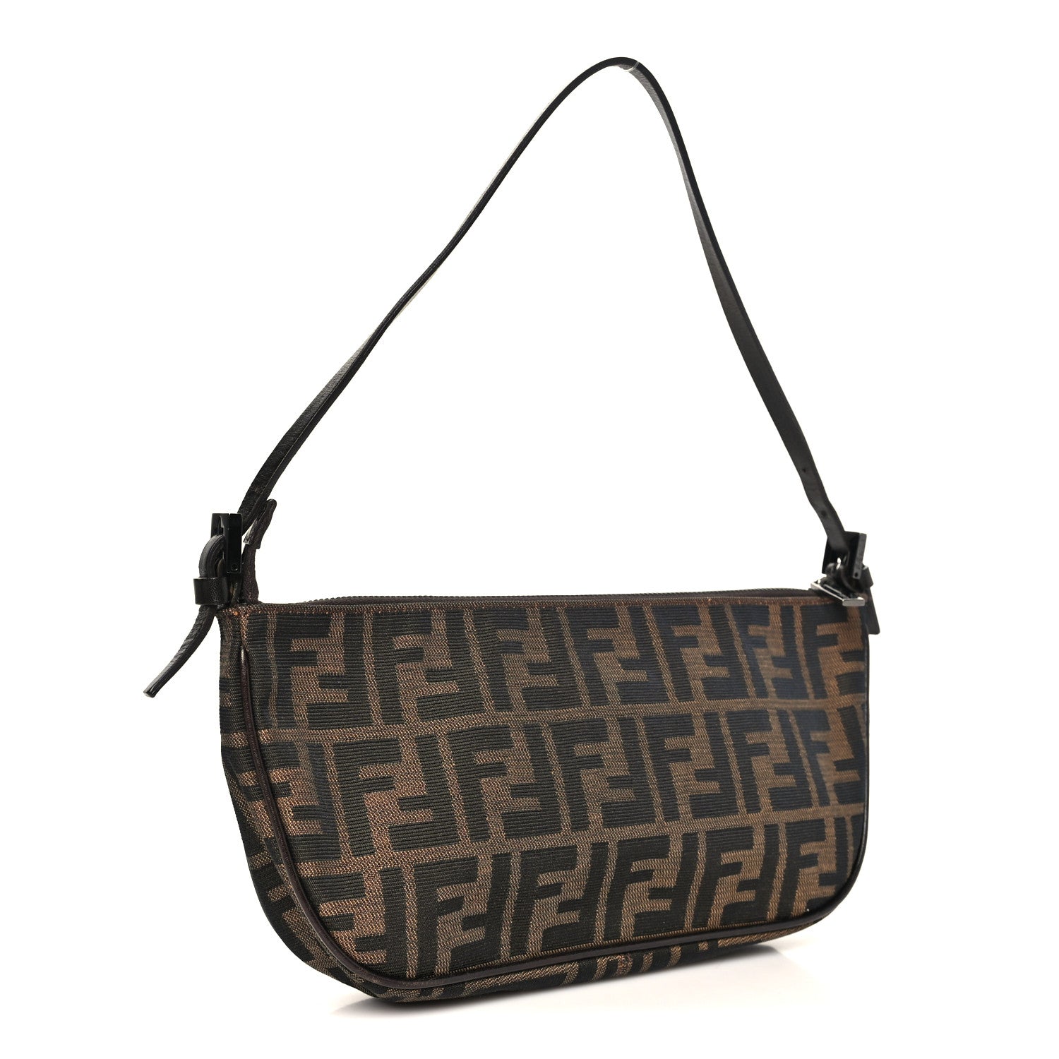Fendi Zucca Pochette Tobacco 2 of 8