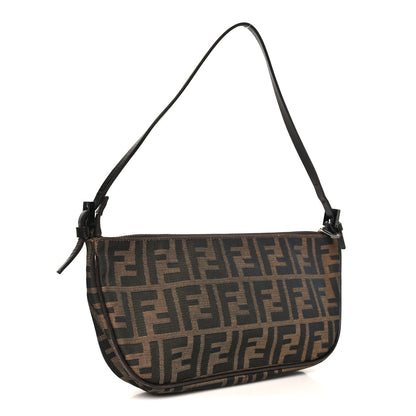 Fendi Zucca Pochette Tobacco 2 of 8