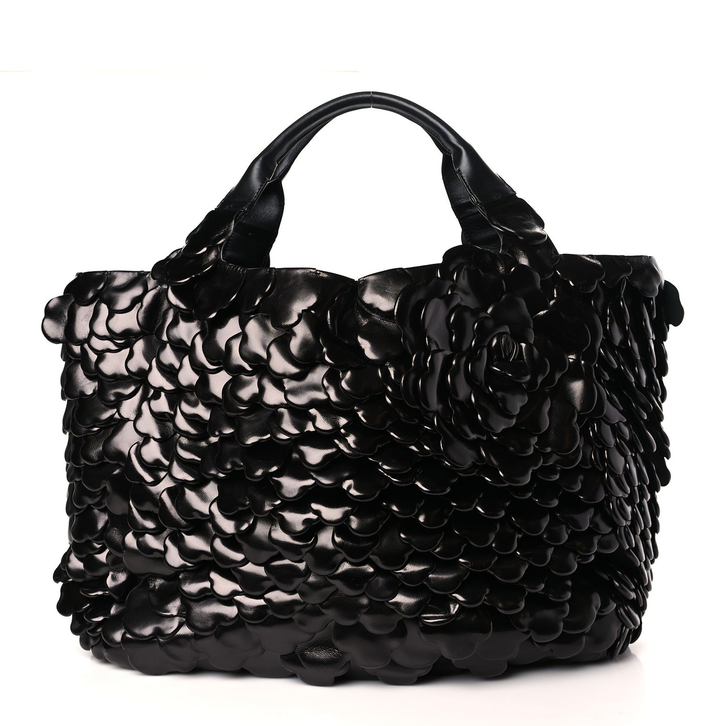 Nappa Atelier 03 Rose Edition Large Tote Bag Black