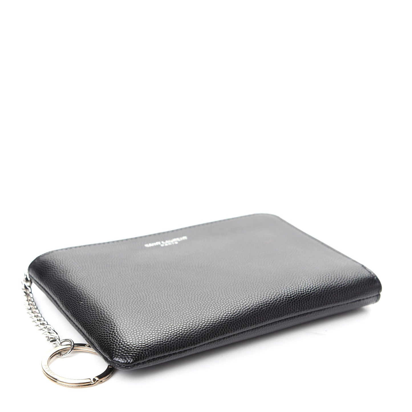 Grain de Poudre Key Pouch Black