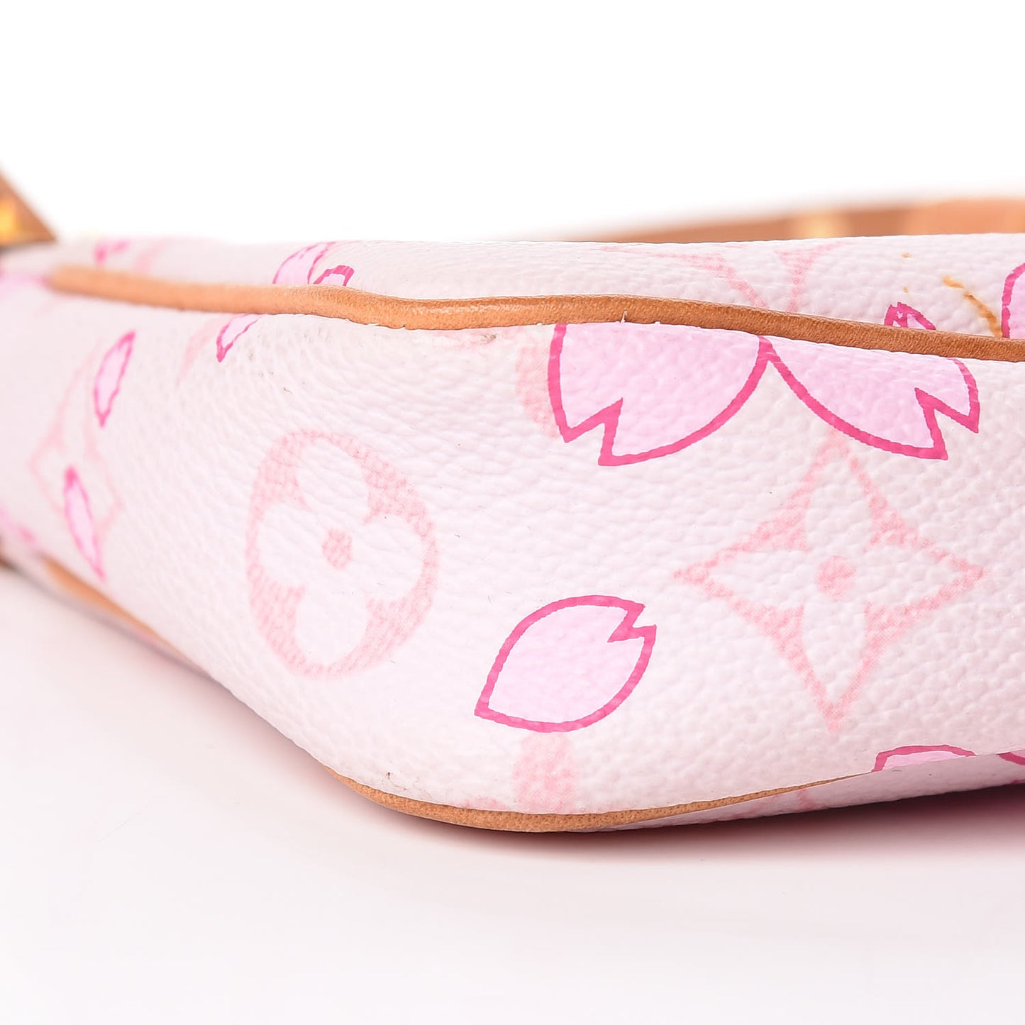 Monogram Cherry Blossom Pochette Accessories Pink