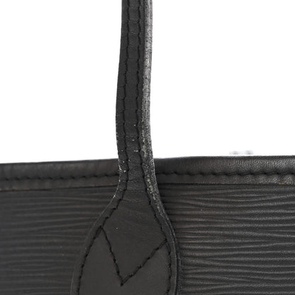 Louis Vuitton Epi Neverfull MM Black 13 of 14