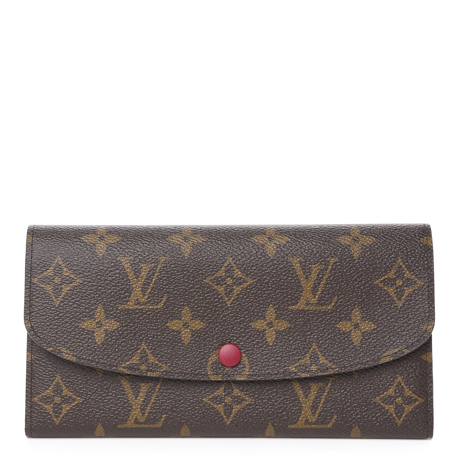 Louis Vuitton Monogram Emilie Wallet Fuchsia 1 of 6