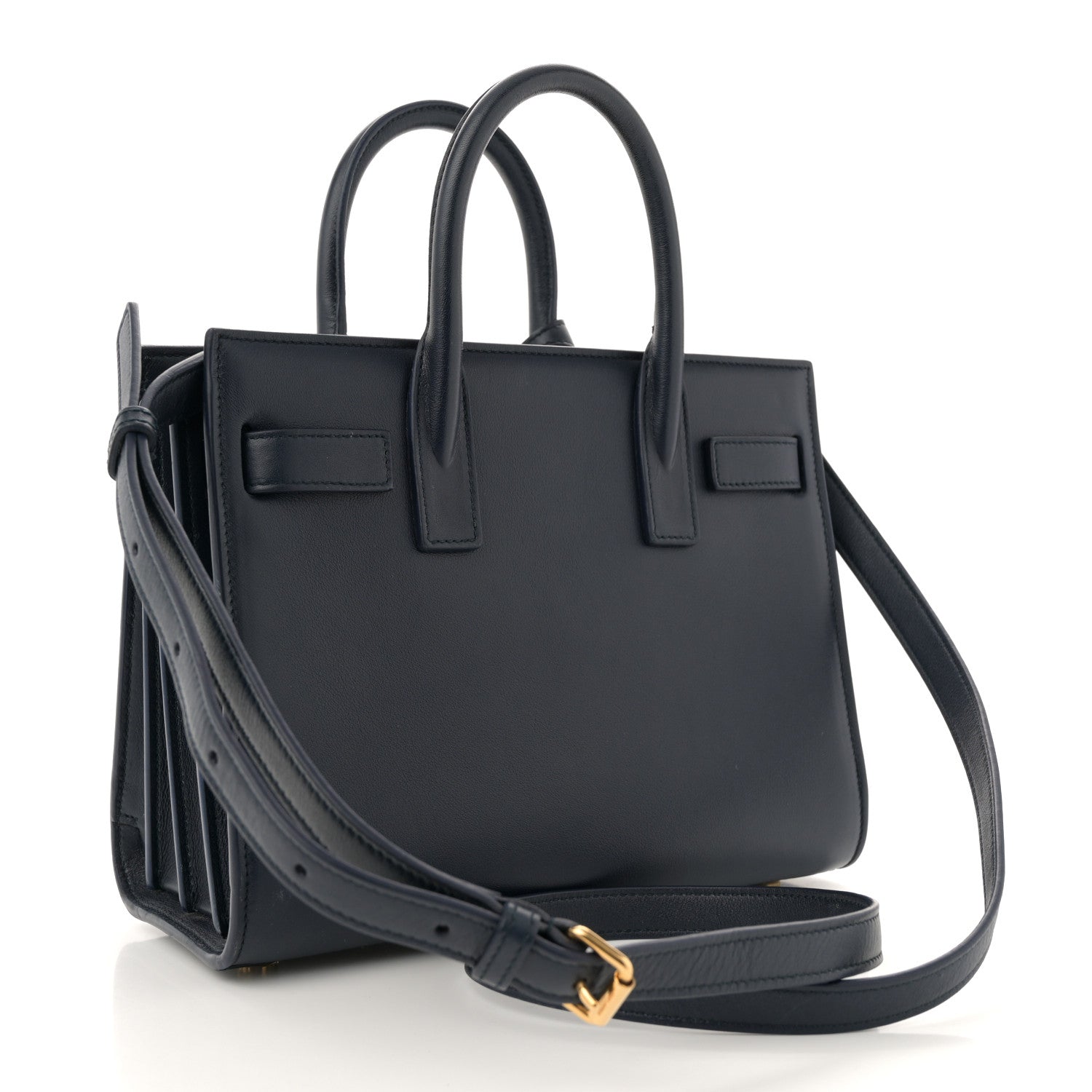 Saint Laurent Calfskin Nano Sac De Jour Royal Blue 3 of 11