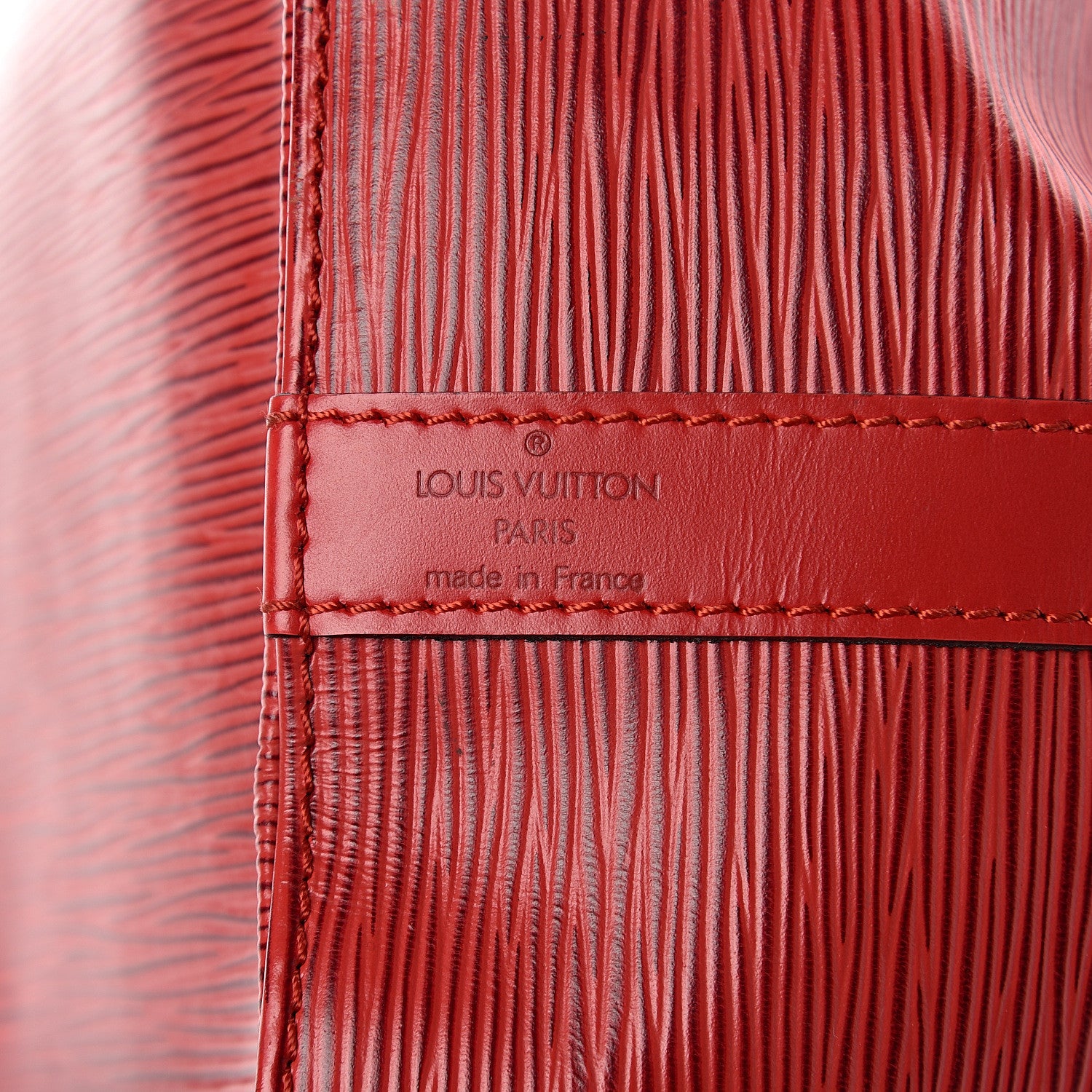 Louis Vuitton Epi Petit Noe Red 5 of 8