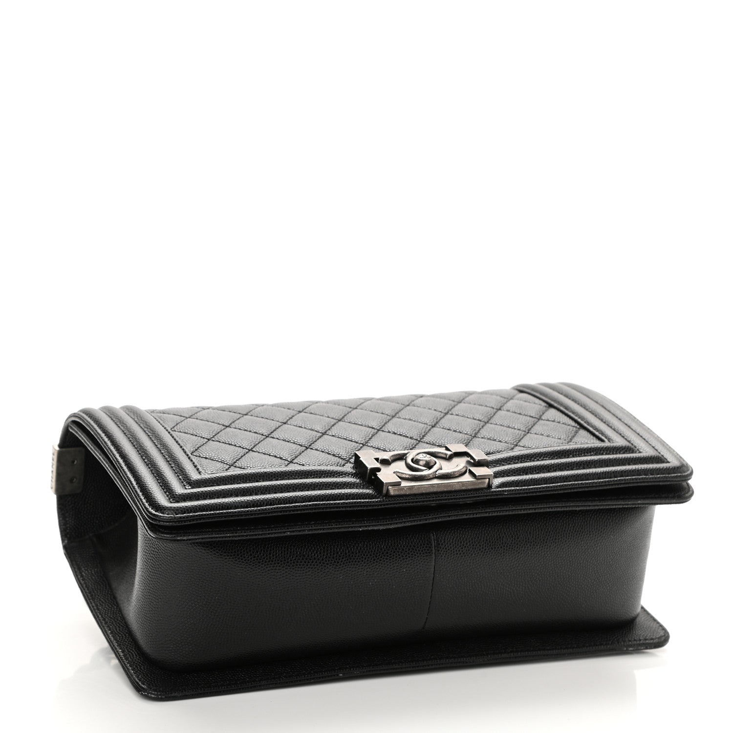 Chanel Caviar Quilted Medium Boy Flap Black 4 of 10
