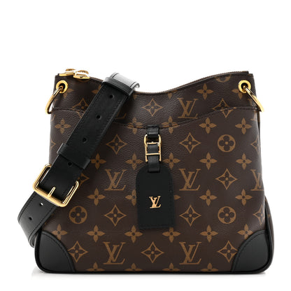 Louis Vuitton Monogram Odeon PM Black 1 of 9