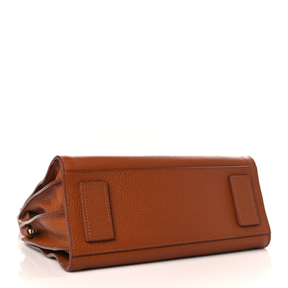 Saint Laurent Grained Calfskin Baby Sac De Jour Supple Canyon 5 of 9