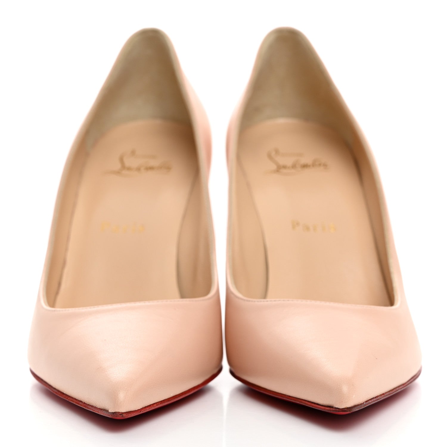 Christian Louboutin Nappa Kate 85 Pumps 38 Nude 2 of 7