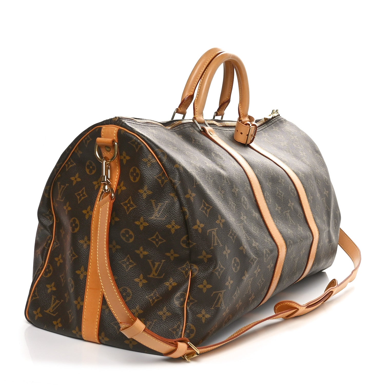 Louis Vuitton Monogram Keepall Bandouliere 55 3 of 10