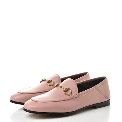 Gucci Lambskin Womens Brixton Horsebit Loafers 36 Perfect Pink 3 of 8
