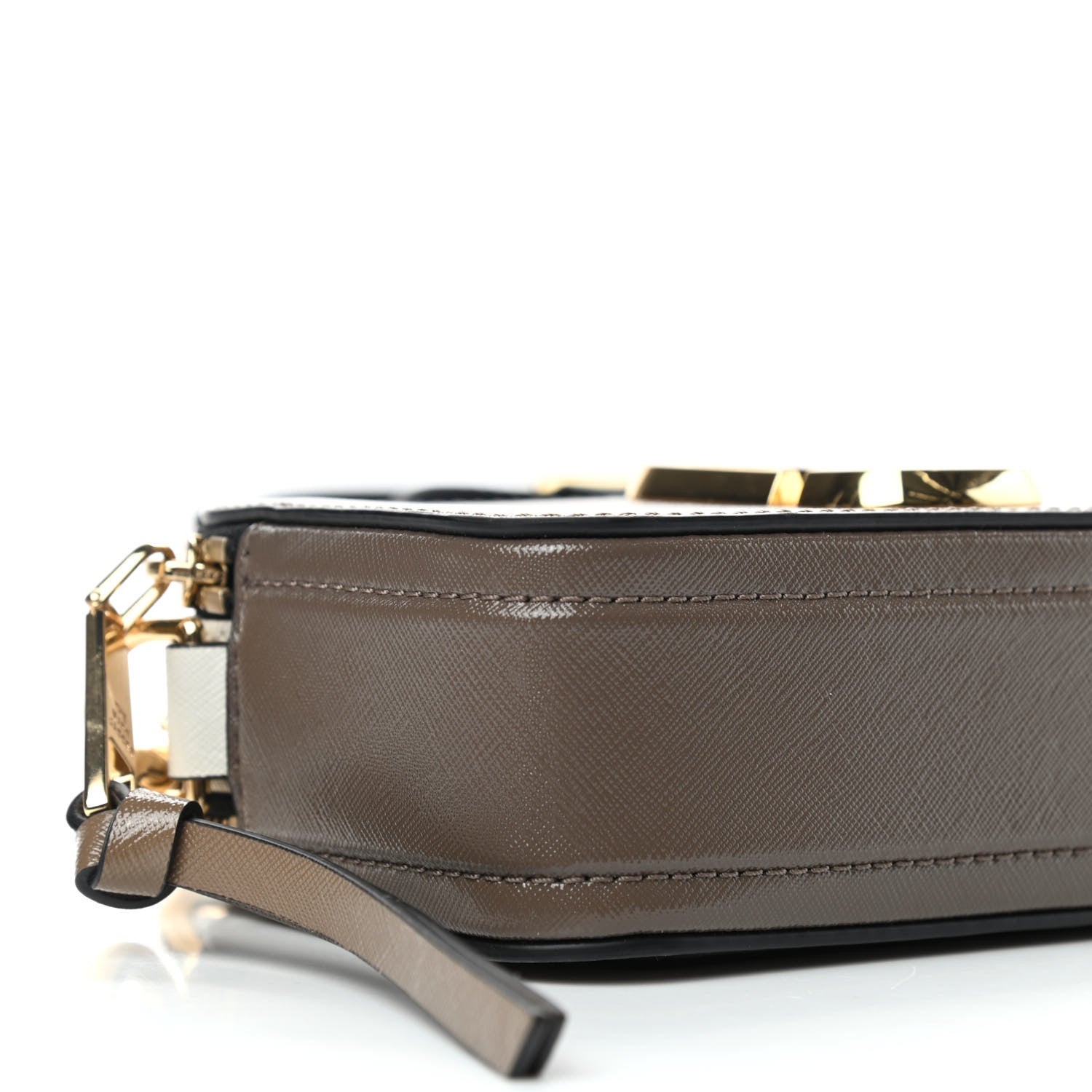 Marc Jacobs Saffiano Small Snapshot Camera Bag Sandcastle 9 of 11