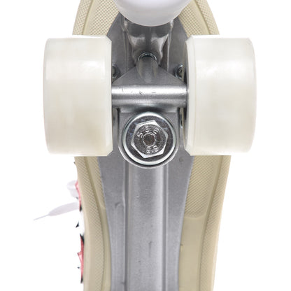 Saint Laurent Metallic Calfskin California Court Classic Roller Skates 40 Platinum 11 of 14