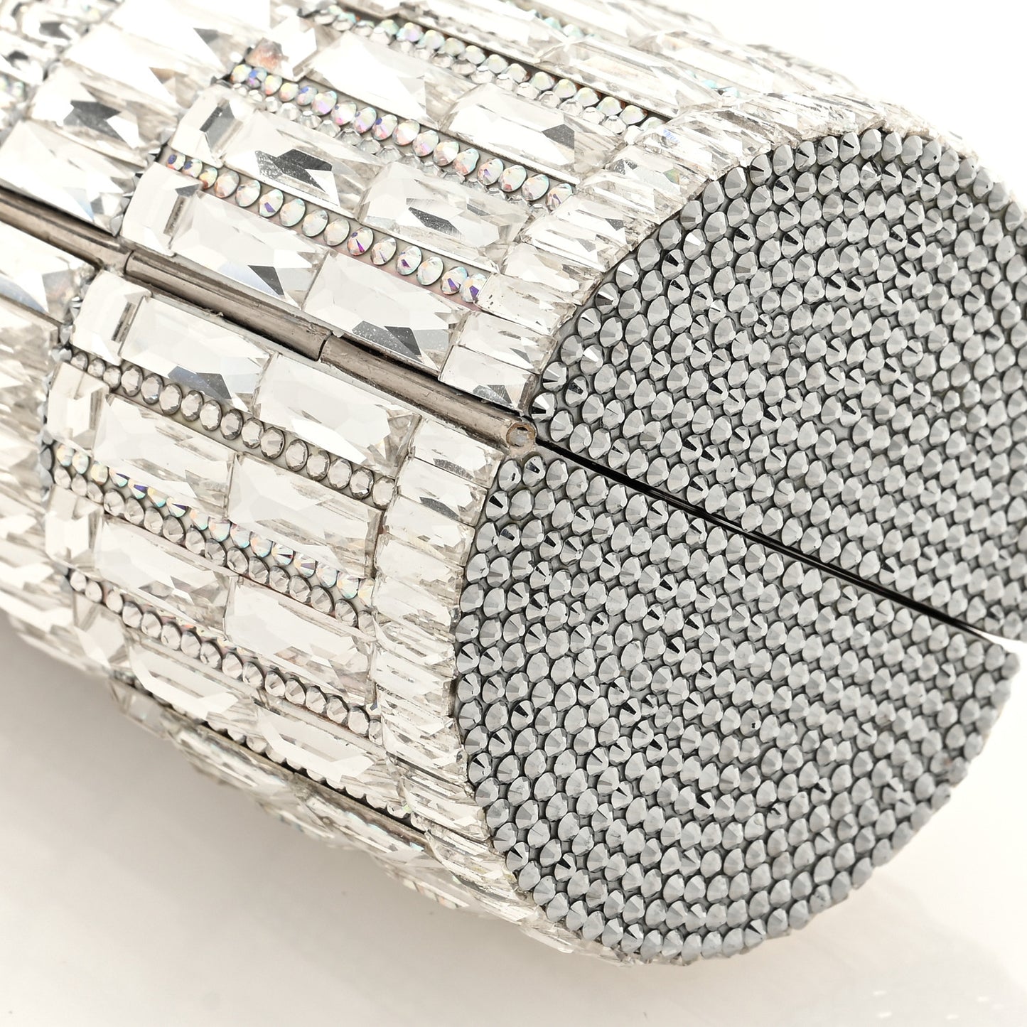 Crystal Lipstick Pinkie Clutch