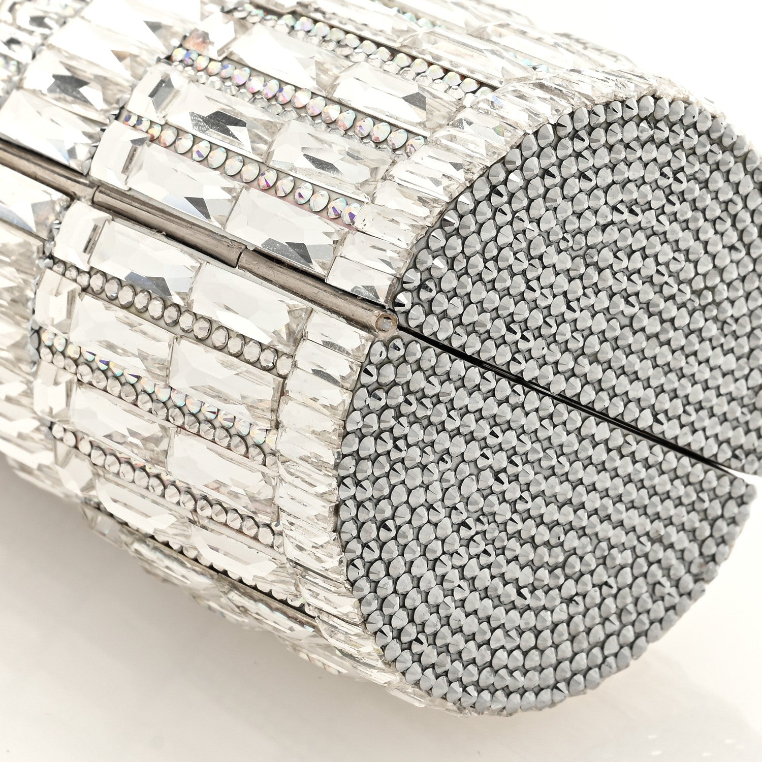 Judith Leiber Crystal Lipstick Pinkie Clutch 8 of 10