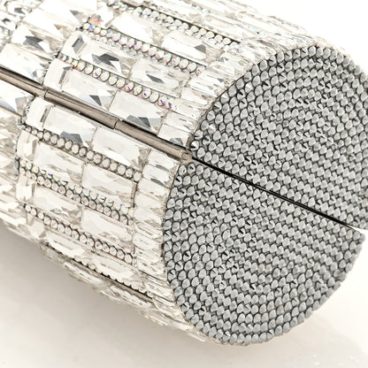 Judith Leiber Crystal Lipstick Pinkie Clutch 8 of 10