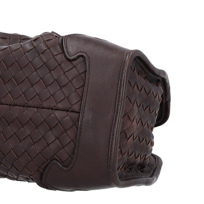 Bottega Veneta Nappa Intrecciato Small Chain Shoulder Bag Moro 9 of 9