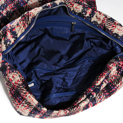 Chanel Nylon Tweed Printed Maxi Flap Multicolor 2 of 10
