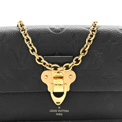Louis Vuitton Empreinte Vavin Chain Wallet Black 8 of 16