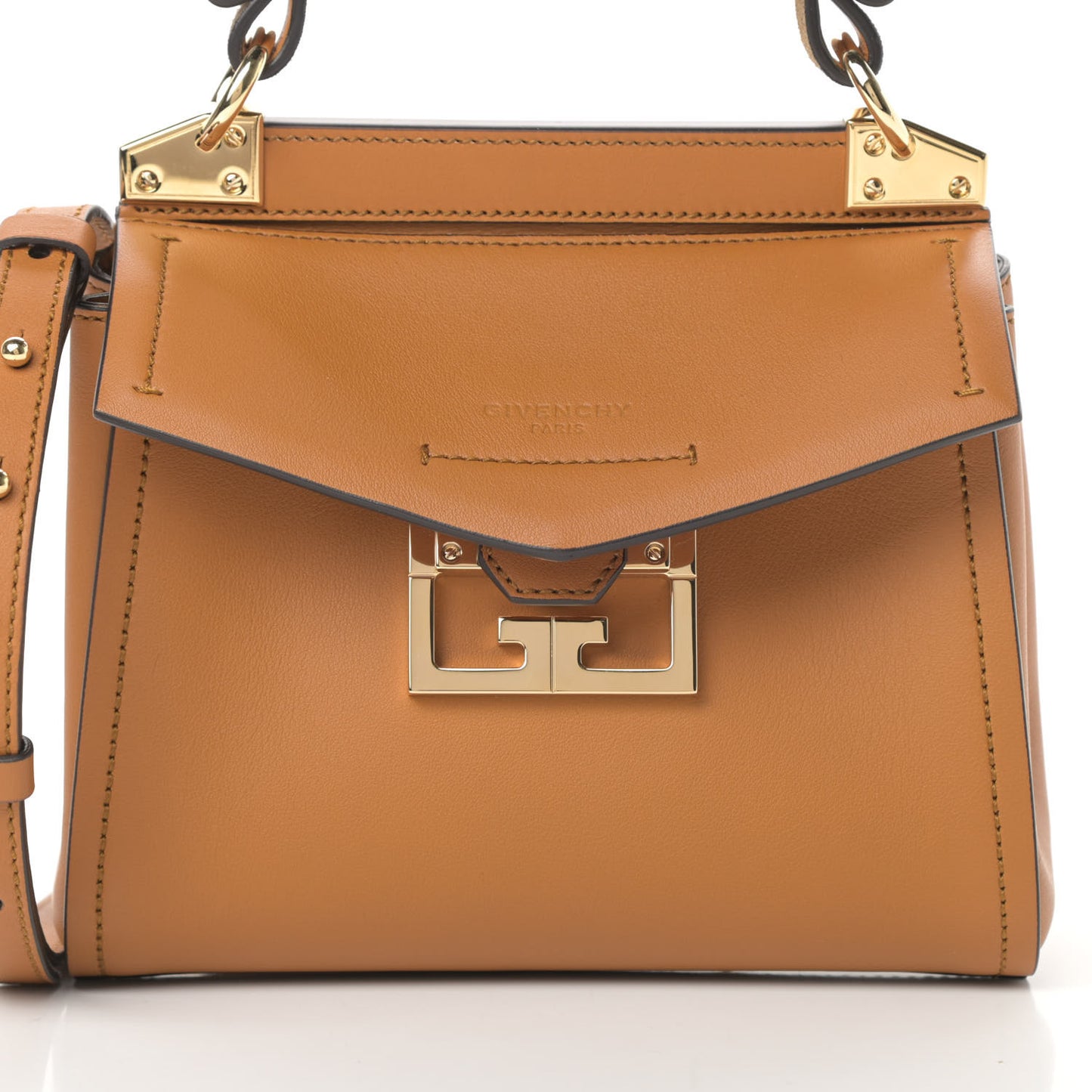 Calfskin Mini Mystic Shoulder Bag Desert