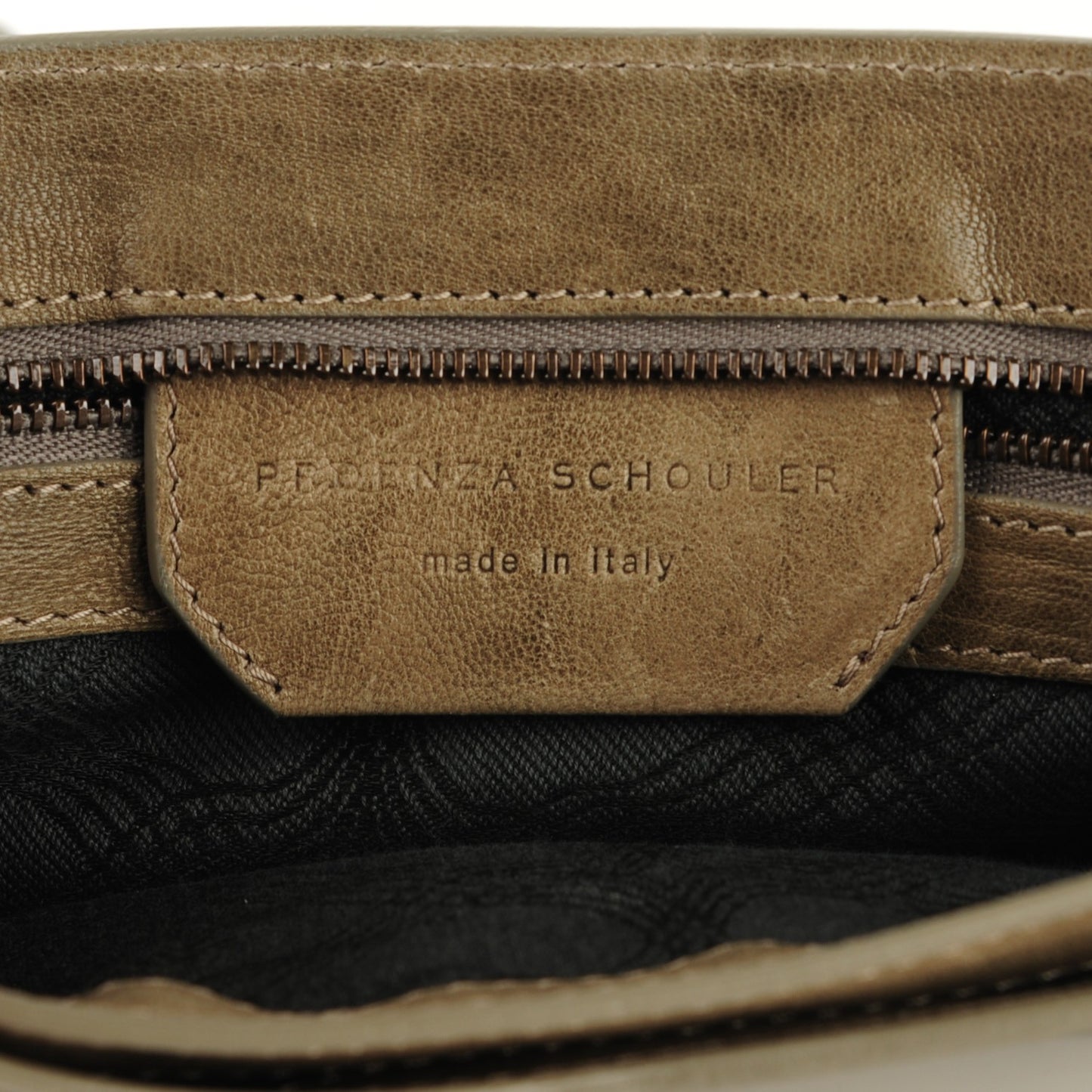 Calfskin PS1 Pochette Clutch Smoke