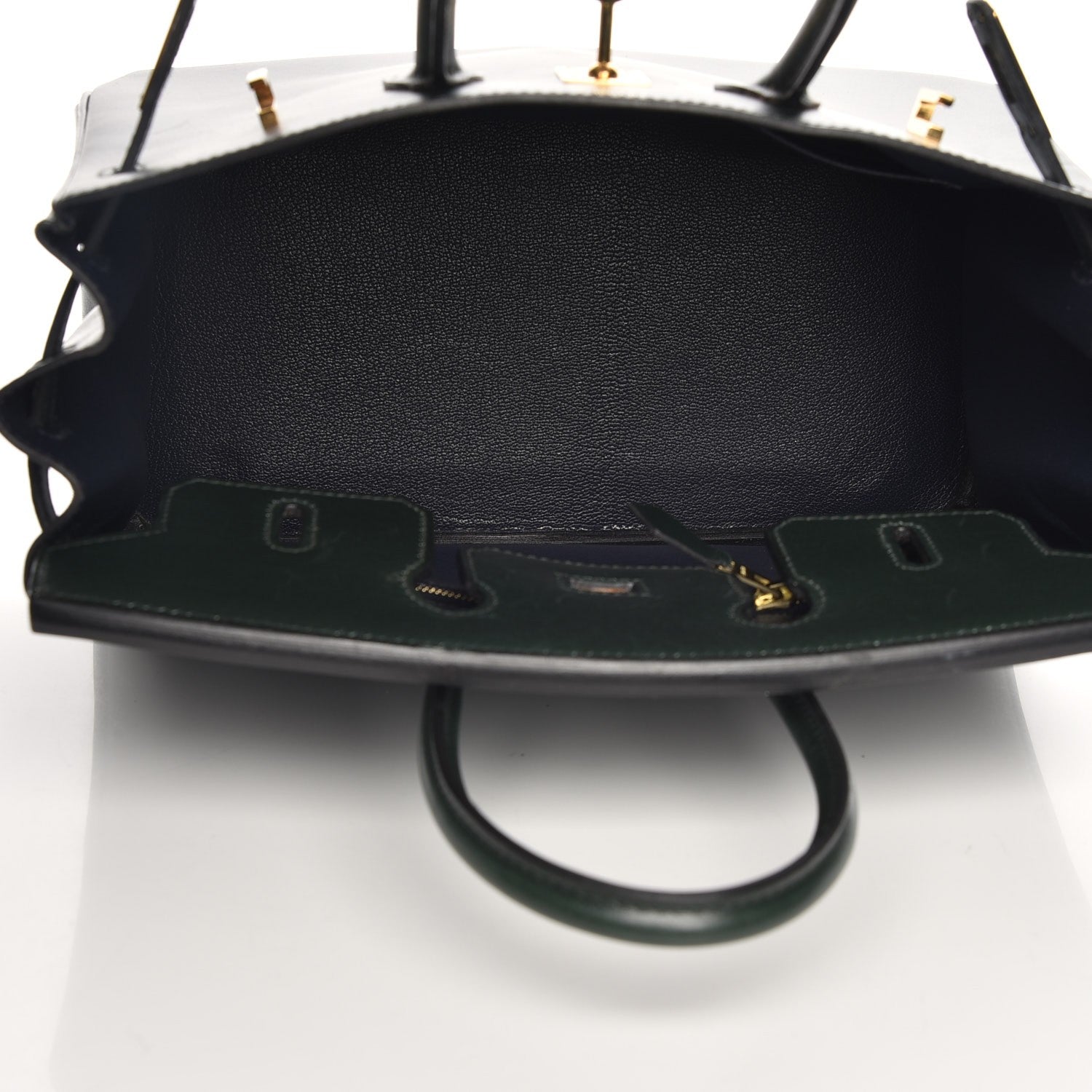 Hermes Box Birkin 25 Vert Fonce 29 of 32
