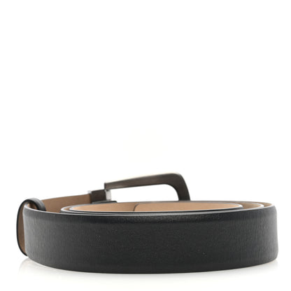 Chanel Calfskin Belt 95 38 Black 2 of 4