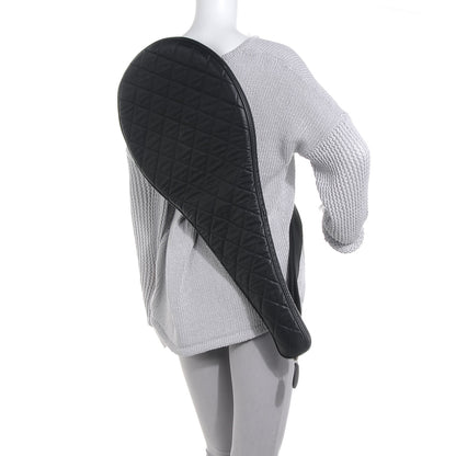 Chanel Tennis Racquet and Nylon Quilted Cover Black 6 of 7