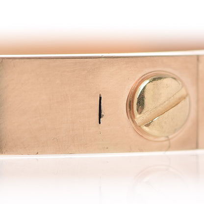 Cartier 18K Yellow Gold LOVE Bracelet 21 4 of 6