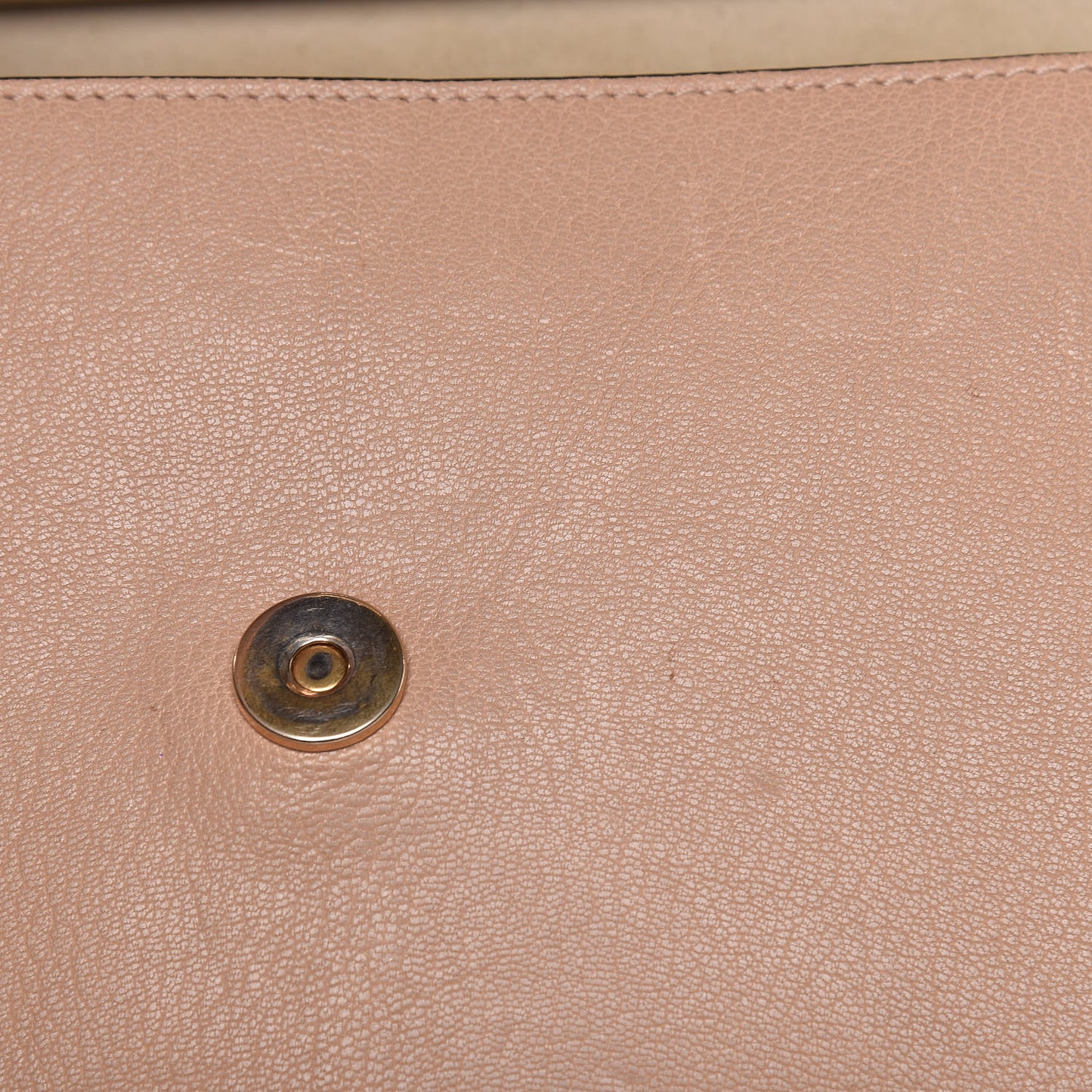 Calfskin Medium Faye Shoulder Bag Biscotti Beige