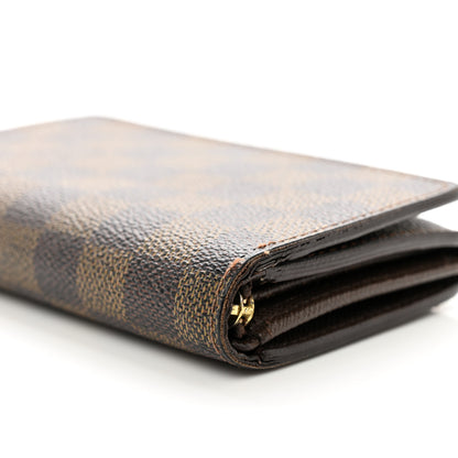 Louis Vuitton Damier Ebene Porte-Monnaie Billets Tresor Wallet 7 of 9