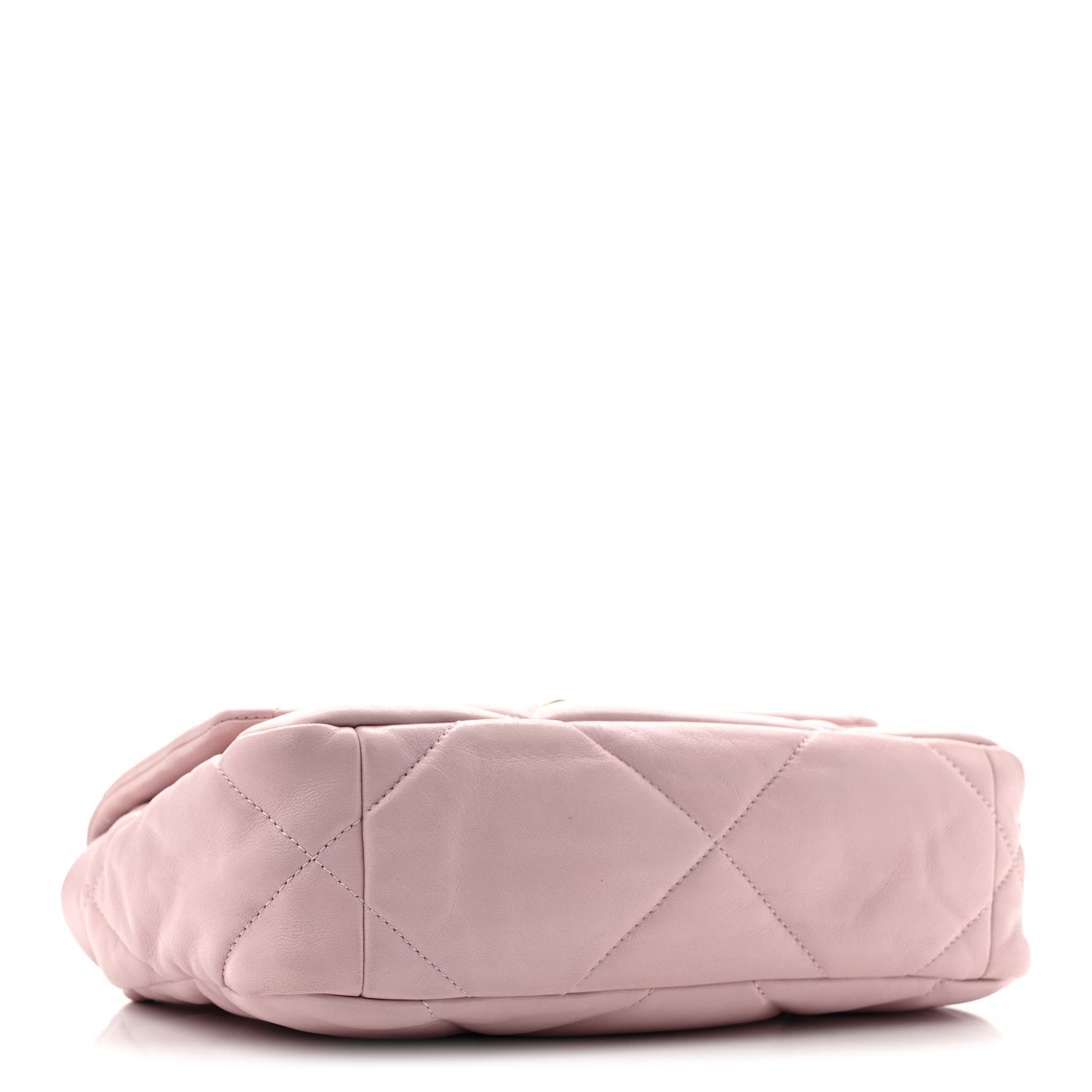 Chanel Lambskin Quilted Medium Chanel 19 Flap Light Pink 4 of 12