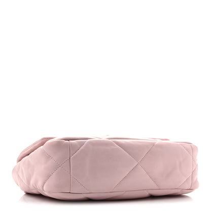 Chanel Lambskin Quilted Medium Chanel 19 Flap Light Pink 4 of 12