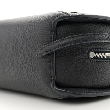Loro Piana Grained Calfskin Sesia Crossbody Black 9 of 9