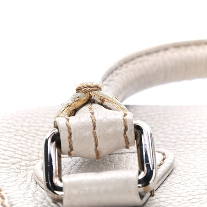 Chanel Calfskin Small Tassel Bowler White 5 of 5